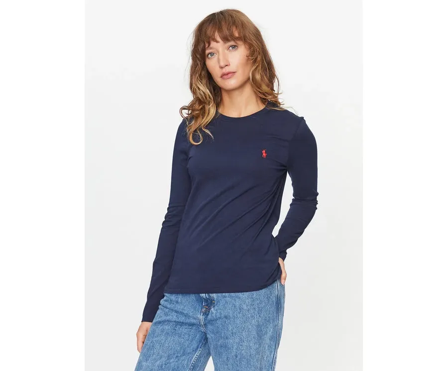 obrazek 1 Polo Ralph Lauren Bluzka 211898699002 Granatowy Regular Fit