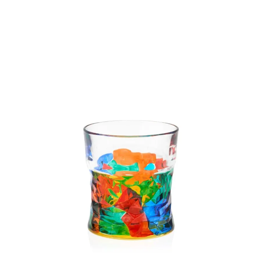obrazek 1 Kolorowy komplet 6 szklanek do degustacji wody (330 ml)