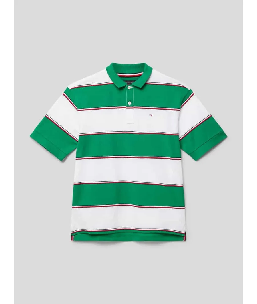 obrazek 1 Koszulka polo z wyhaftowanym logo model ‘GLOBAL’
