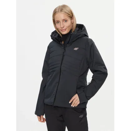 Zdjęcie 4F Kurtka narciarska 4FAW23TTJAF339 Czarny Slim Fit