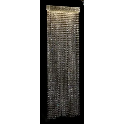 Zdjęcie Wyjątkowa kurtyna-przegroda z mosiądzu i kryształu z podświetleniem - Il Paralume Marina