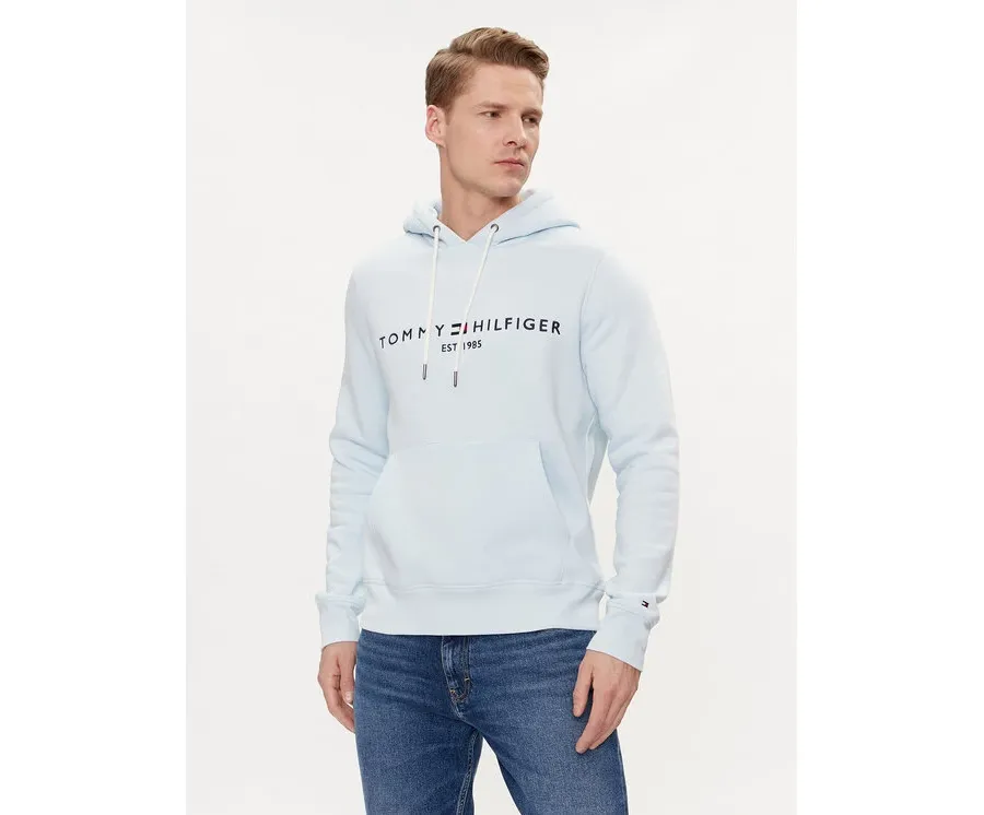 obrazek 1 Tommy Hilfiger Bluza Logo MW0MW11599 Błękitny Regular Fit