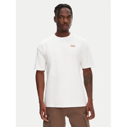 Zdjęcie Hunter T-Shirt Rasputin HARM0057251 Biały Relaxed Fit