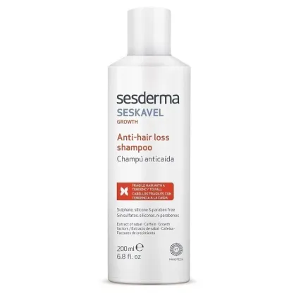 Zdjęcie Sesderma Seskavel Szampon przeciw wypadniu włosów 200 ml