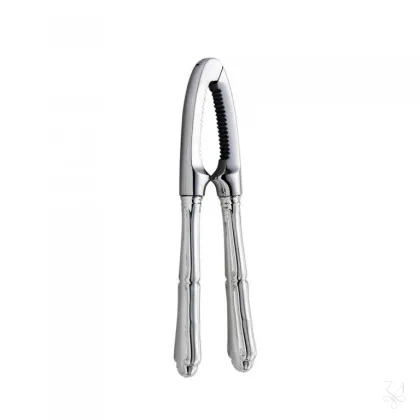 Zdjęcie Elegancki dziadek do orzechów wykonany ze srebra - Zaramella Argenti