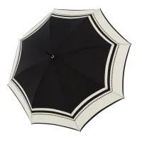 Picture Black and white patterned automatic umbrella - Doppler Manufaktur