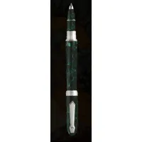 Picture Tibaldi Magnum Malachite ballpoint pen