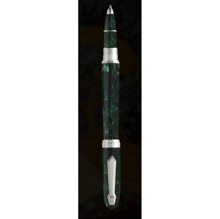 obrazek 1 Pióro kulkowe Tibaldi Magnum Malachite