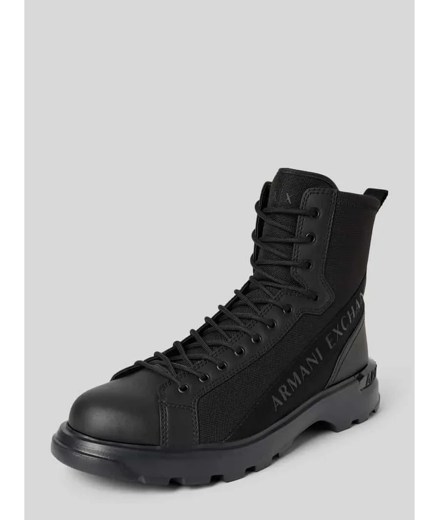 obrazek 1 Buty z zamkiem błyskawicznym i detalami z logo