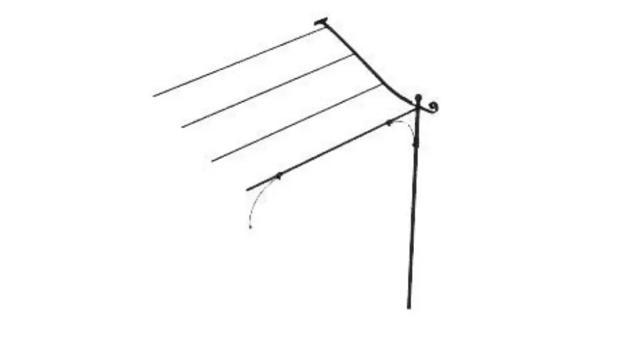 obrazek 1 Stylowe zakrzywione przedłużenie przyściennej pergoli Solaire 186×220 cm
