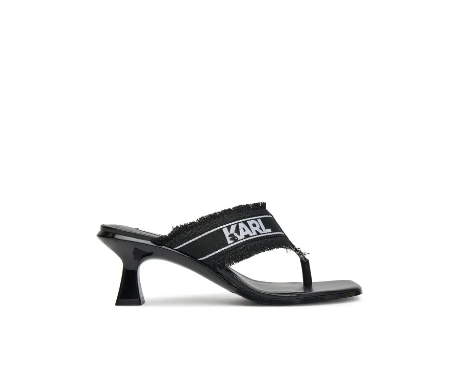 obrazek 1 KARL LAGERFELD Japonki Panache II KL30104 Czarny