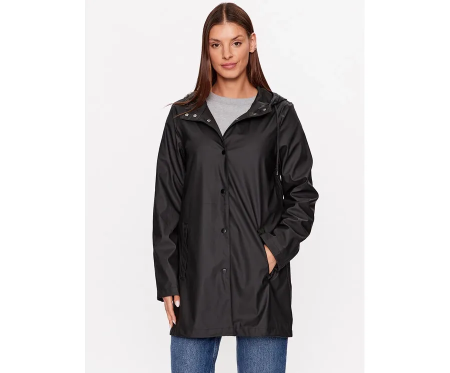obrazek 1 Noisy May Kurtka przeciwdeszczowa Sky 27025084 Czarny Regular Fit