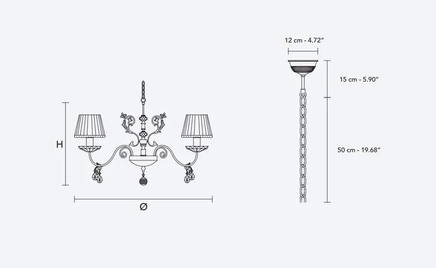 picture 3 Luxury chandelier Primadonna