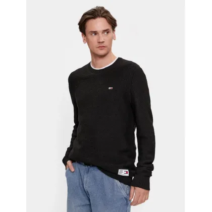 Zdjęcie Tommy Jeans Sweter DM0DM15060 Czarny Regular Fit
