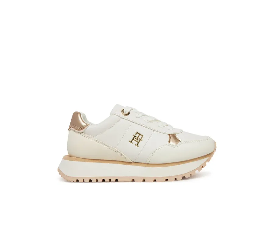 obrazek 1 Tommy Hilfiger Sneakersy Low Cut Lace-Up Sneaker T3A9-33759-1355 M Biały