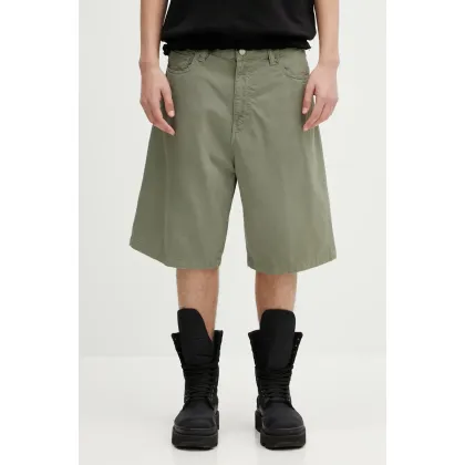 Zdjęcie Carhartt WIP szorty bawełniane Landon Short męskie kolor zielony I034808.1YFGD