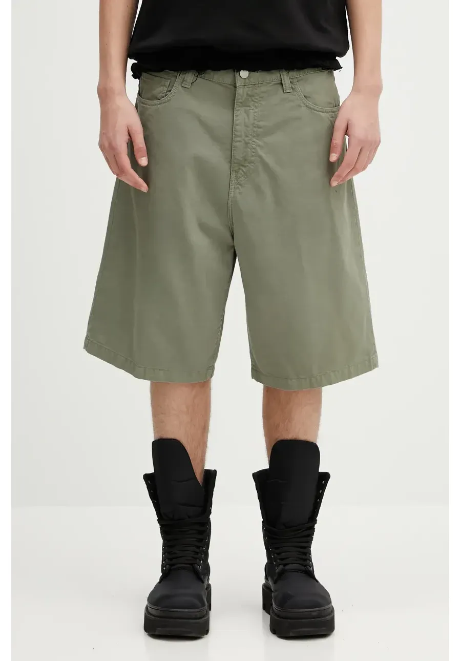 obrazek 1 Carhartt WIP szorty bawełniane Landon Short męskie kolor zielony I034808.1YFGD