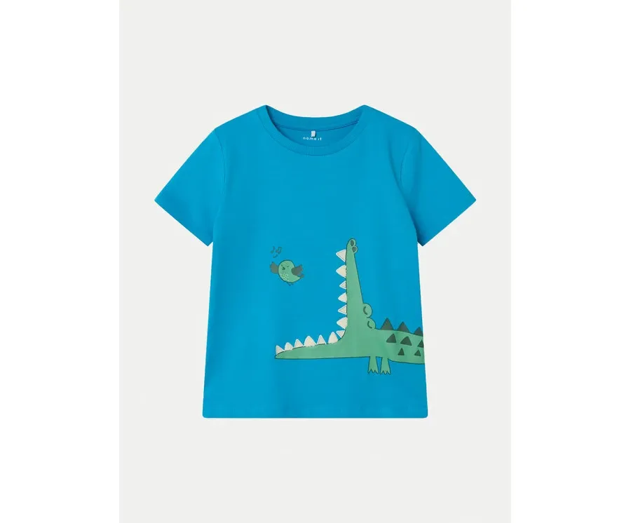 obrazek 1 NAME IT T-Shirt Hellan 13226093 Niebieski Regular Fit