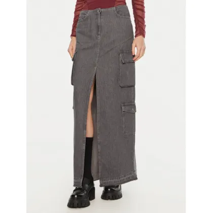 Zdjęcie Patrizia Pepe Spódnica jeansowa 8G0415/D080-S684 Szary Regular Fit