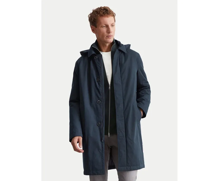 obrazek 1 Marc O'Polo Płaszcz przejściowy 428 1056 71020 Granatowy Regular Fit