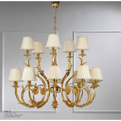 Zdjęcie Nowatorski żyrandol MER 718 od włoskiej marki