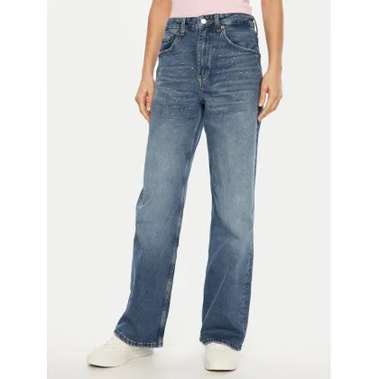 Zdjęcie Tommy Jeans Jeansy Mia DW0DW20176 Niebieski Straight Fit