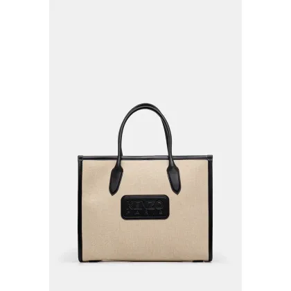 Zdjęcie Kenzo torebka 18 Large Tote Bag kolor beżowy FE52SA211B01.99