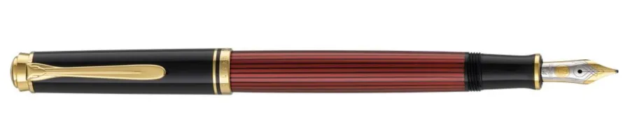 obrazek 1 Pióro wieczne Pelikan Souverän 800 Black-Red stalówka EF