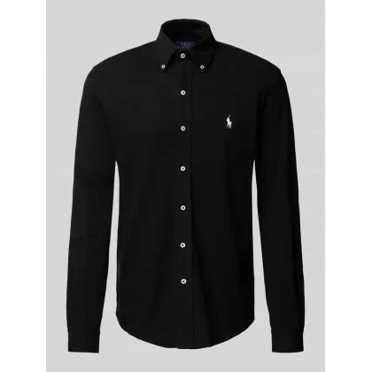 Zdjęcie Koszula casualowa o kroju regular fit z kołnierzykiem typu button down
