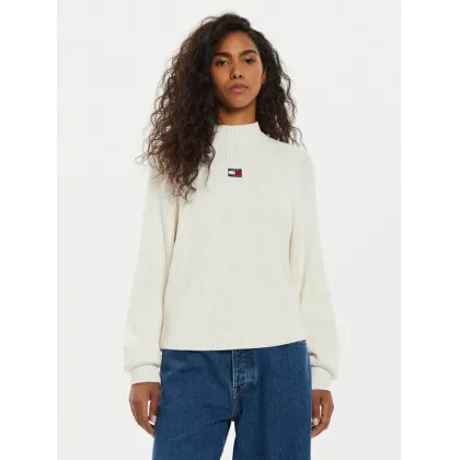 Zdjęcie Tommy Jeans Golf Tjw Badge DW0DW19912 Écru Regular Fit