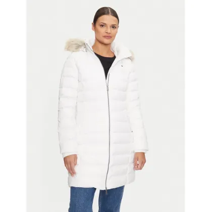 Zdjęcie Tommy Jeans Kurtka puchowa Essential DW0DW18864 Biały Slim Fit