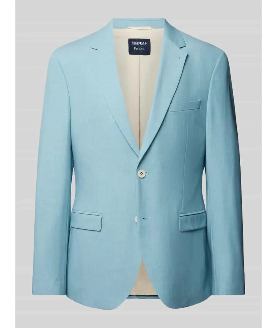 obrazek 1 Marynarka na dwa guziki o kroju slim fit z efektem melanżowym