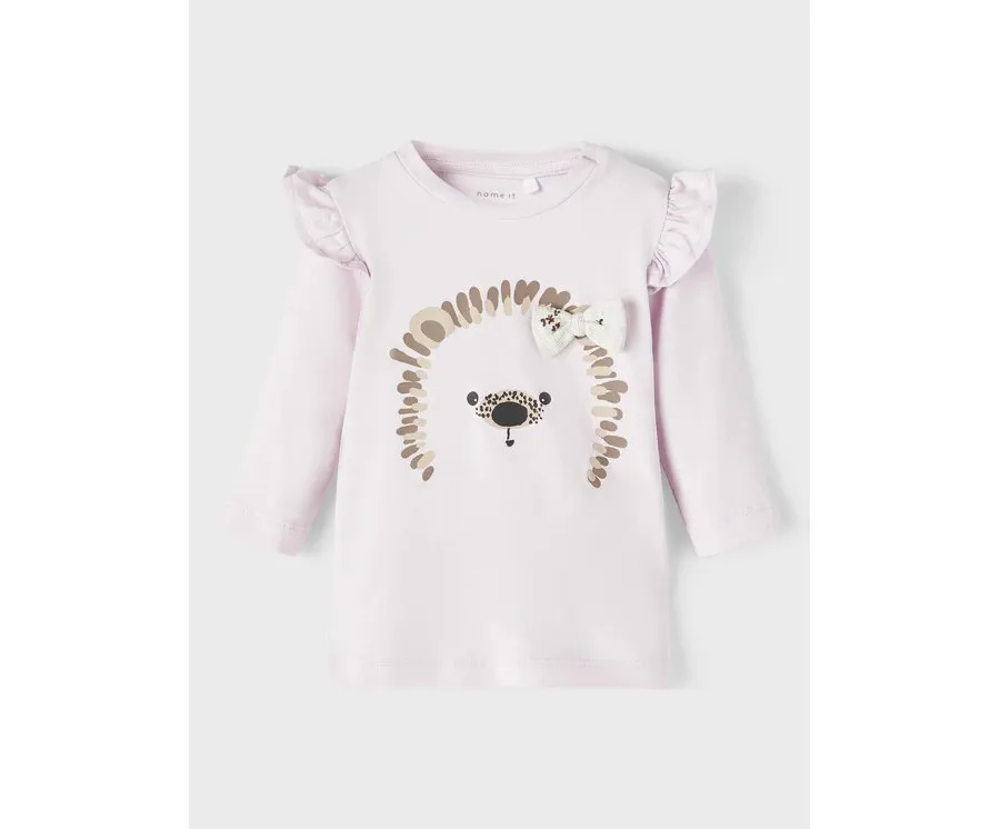 obrazek 1 NAME IT Bluzka 13219336 Różowy Regular Fit