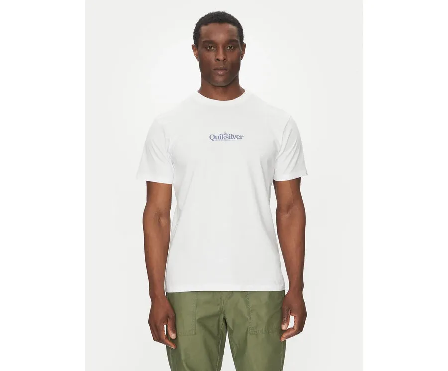 obrazek 1 Quiksilver T-Shirt EQYZT08062 Biały Regular Fit