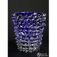 Picture Original Rostro murano glass vase