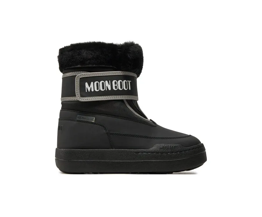 obrazek 1 Moon Boot Śniegowce Junior Park Strap 80D3440030 Czarny