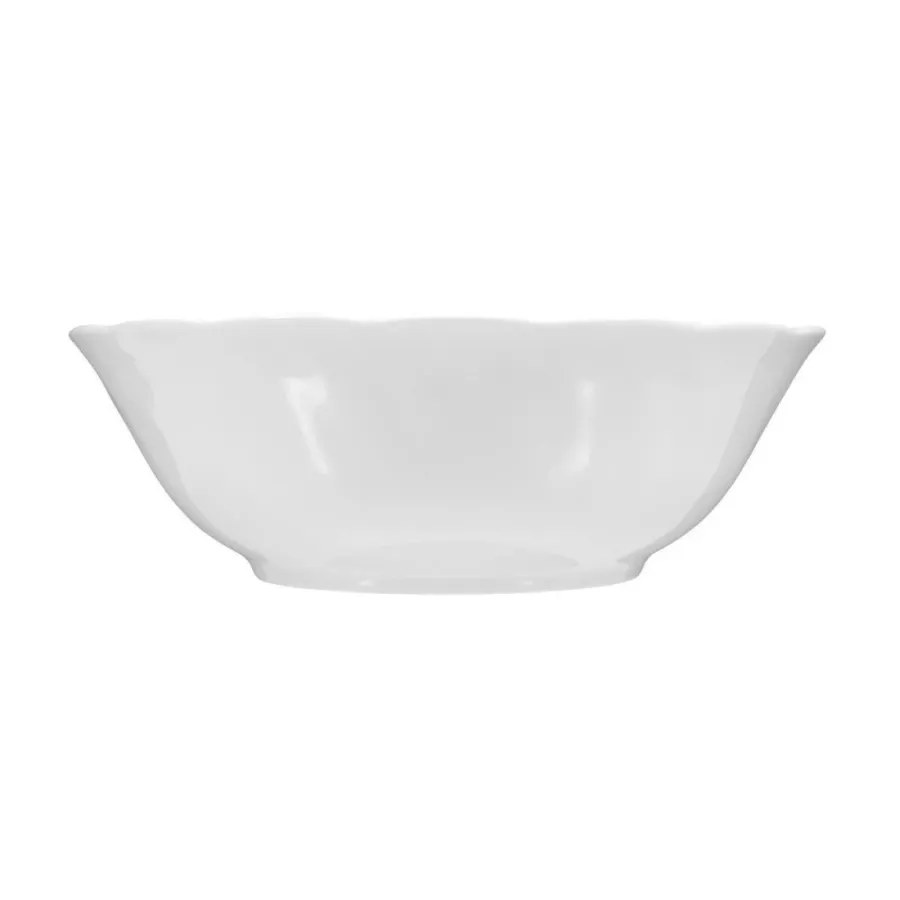 obrazek 2 Piękna biała porcelanowa duża miska 23 cm o klasycznym kształcie - Seltmann Weiden