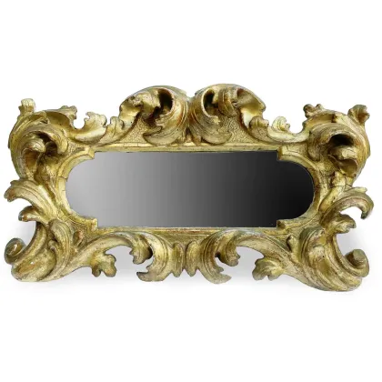 Picture Antique mirror in a gold frame, 17th century