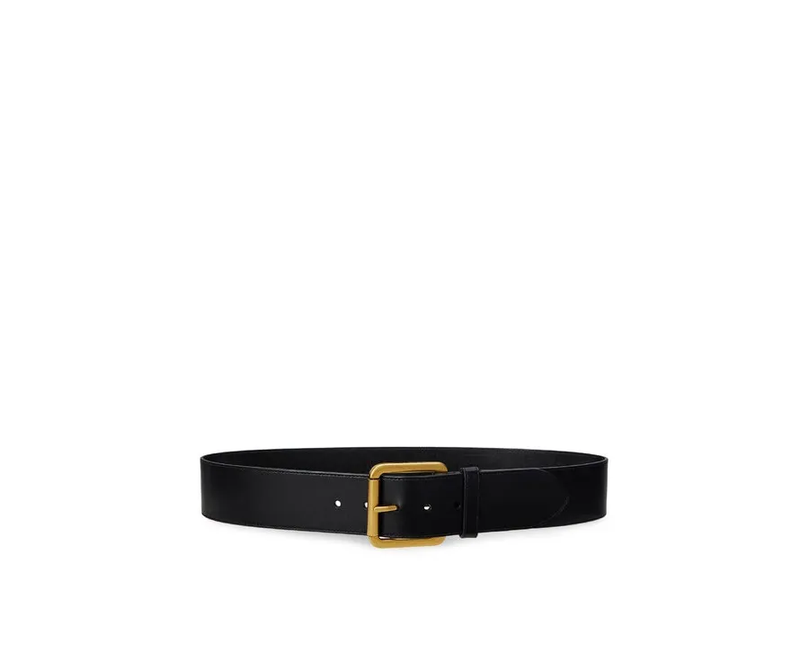 obrazek 1 LAUREN RALPH LAUREN Pasek Damski 412959139001 Czarny