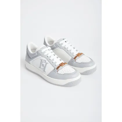 Zdjęcie Sneakersy damskie skórzane ELISABETTA FRANCHI Elisabetta Franchi