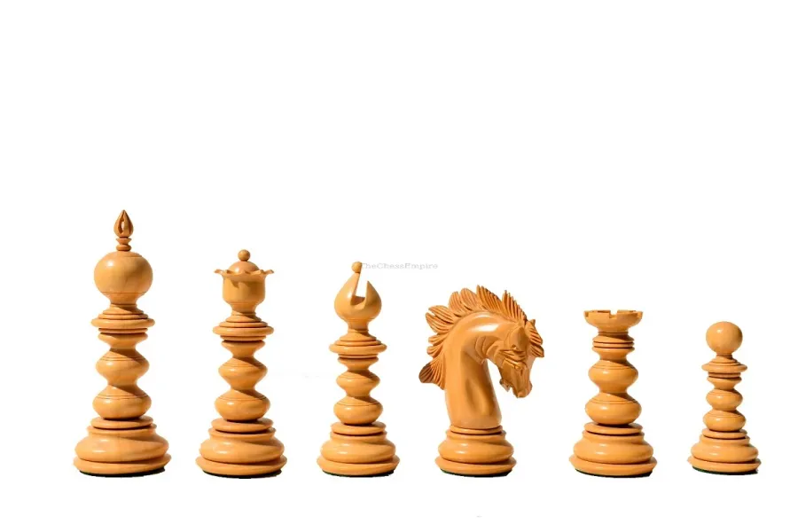 obrazek 4 Ekskluzywne pionki do szachów z matowym wykończeniem - The Chess Empire