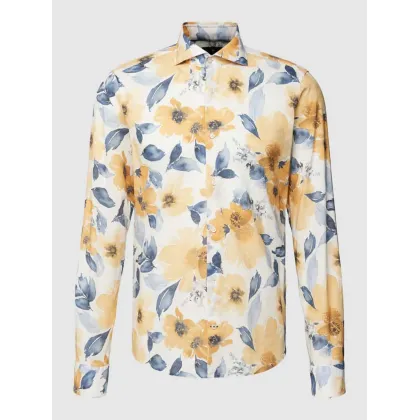 Zdjęcie Koszula casualowa o kroju slim fit z nadrukiem na całej powierzchni