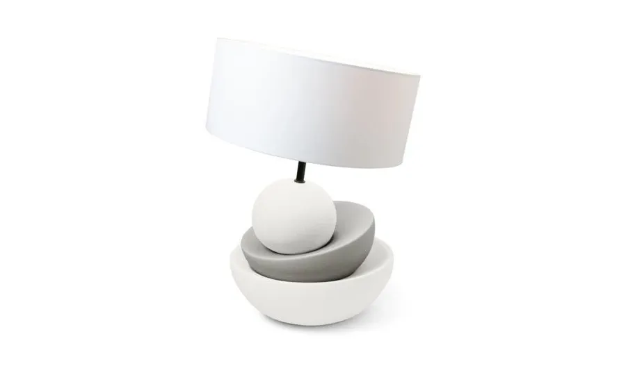 obrazek 4 Oryginalna lampa ceramiczna na biurko od włoskiego producenta