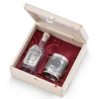 Zdjęcie Zestaw dla koneserów whisky - karafka + kubek