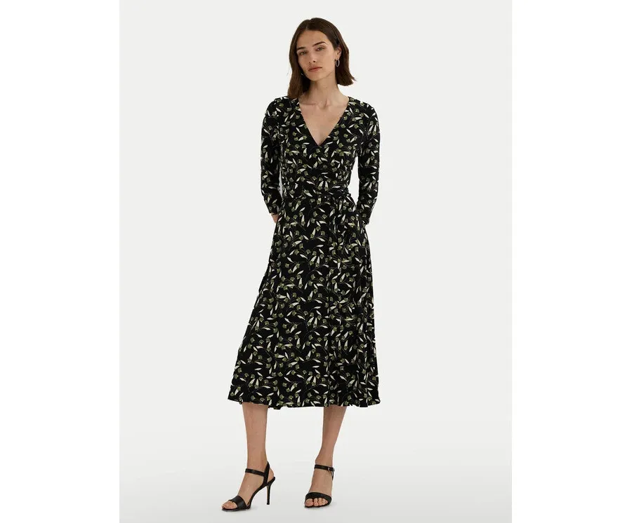 obrazek 1 LAUREN RALPH LAUREN Sukienka codzienna 250951823001 Zielony Regular Fit