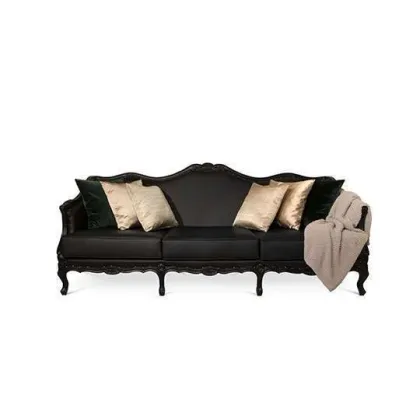 Picture A unique black Portuguese sofa