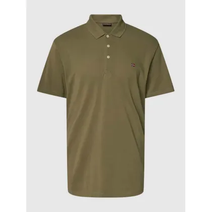 Zdjęcie Koszulka polo z wyhaftowanym logo model ‘EALIS’