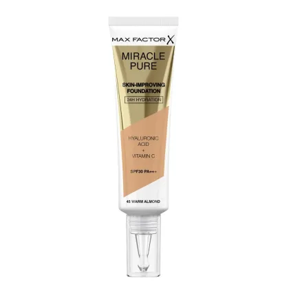 Zdjęcie Max Factor Miracle Pure Podkład 45 Warm Almond Warm Almond 30 ml