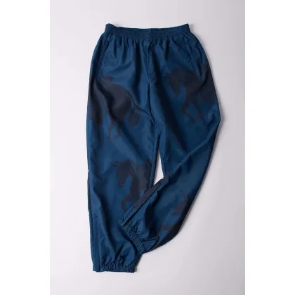 Zdjęcie by Parra spodnie Sweat Horse Track Pants kolor granatowy proste medium waist 51237