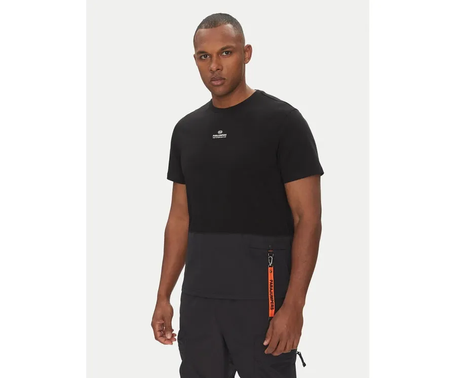 obrazek 1 Parajumpers T-Shirt Clint 25SMPMTSRE08 Czarny Regular Fit